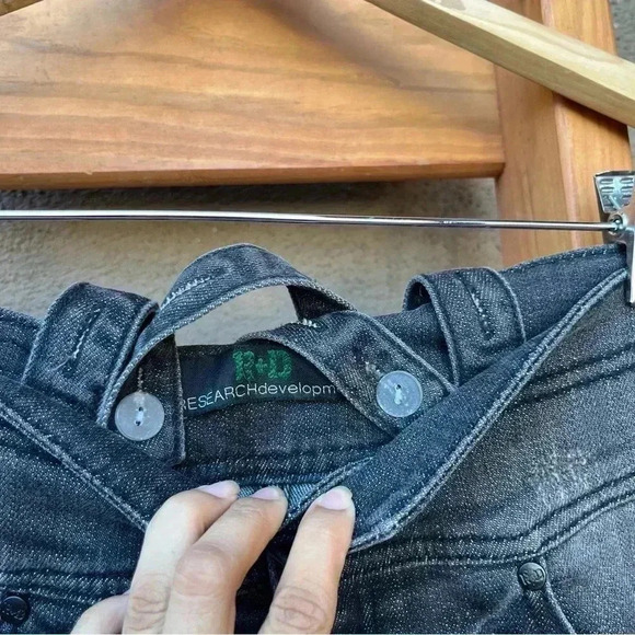 Flared jeans pants black size 25 - Picture 2 of 7